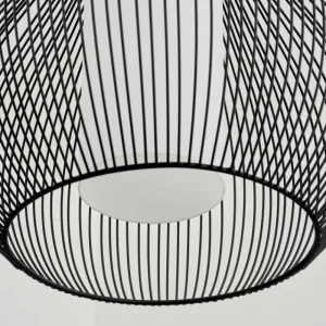 hofstein Suspension Barthoid Noir, 1 lumière* Lampes En Verre