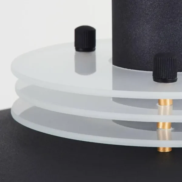 hofstein Suspension Boeven Noir, Blanc, 1 lumière* Lampes Modernes