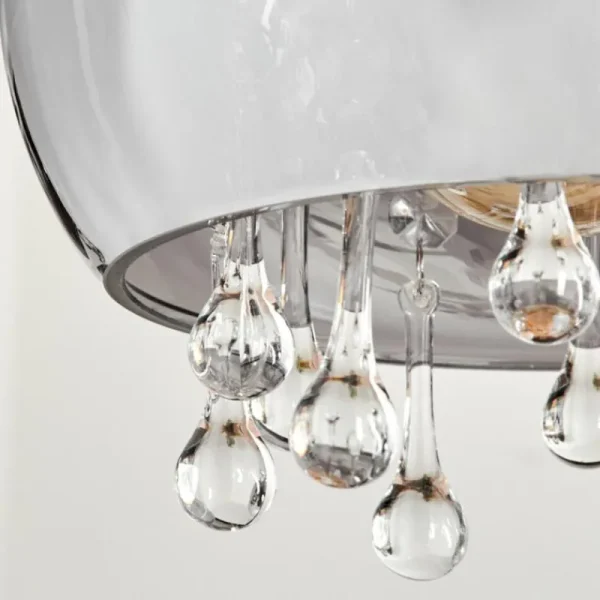 hofstein Suspension Boundry Noir, 4 lumières* Lampes Modernes
