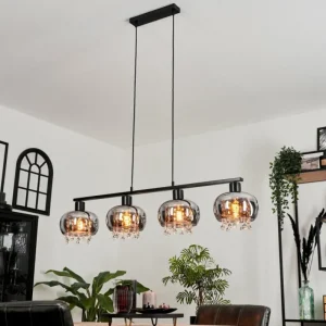 hofstein Suspension Boundry Noir, 4 lumières* Lampes Modernes
