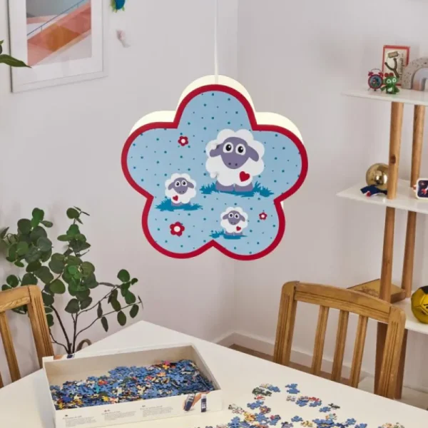 hofstein Suspension Brenets Blanc, 1 lumière* Lampes Modernes