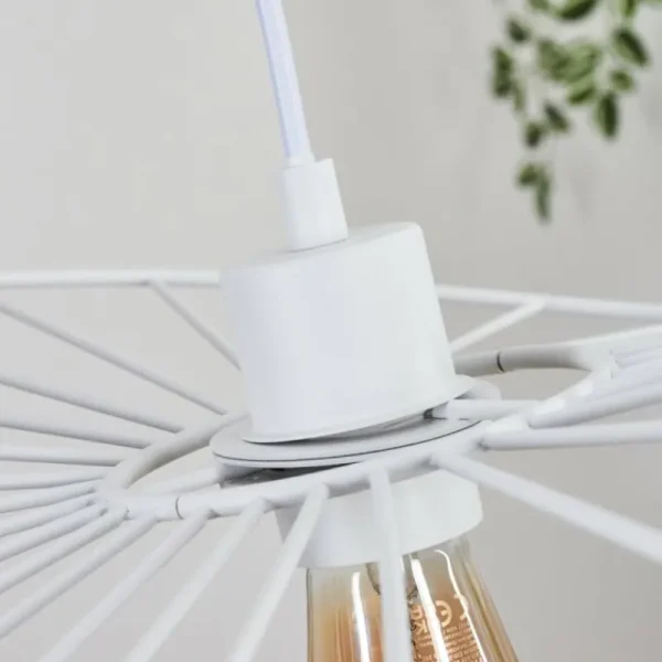 hofstein Suspension Cacor Blanc, 1 lumière* Lampes Modernes