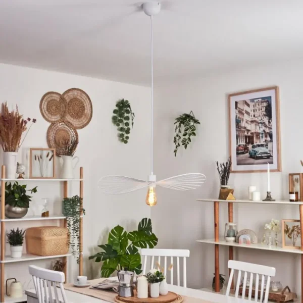 hofstein Suspension Cacor Blanc, 1 lumière* Lampes Modernes
