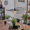 hofstein Suspension Cacor Noir, 1 lumière* Lampes Modernes