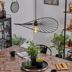 hofstein Suspension Cacor Noir, 1 lumière* Lampes Modernes