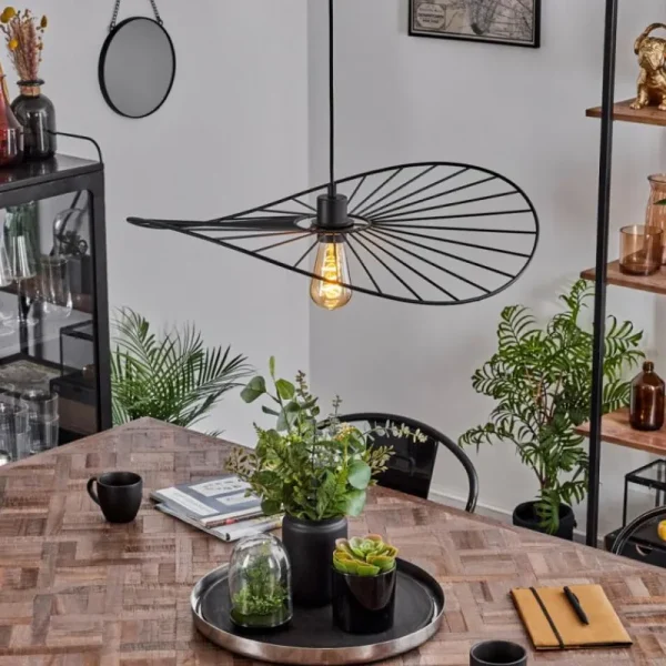 hofstein Suspension Cacor Noir, 1 lumière* Lampes Modernes