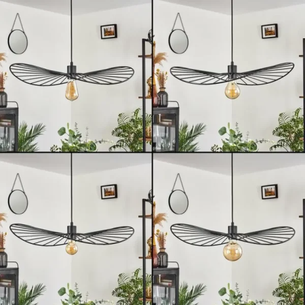 hofstein Suspension Cacor Noir, 1 lumière* Lampes Modernes