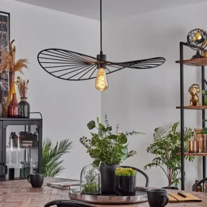 hofstein Suspension Cacor Noir, 1 lumière* Lampes Modernes