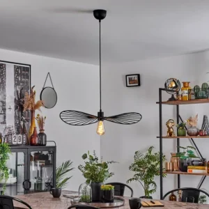 hofstein Suspension Cacor Noir, 1 lumière* Lampes Modernes