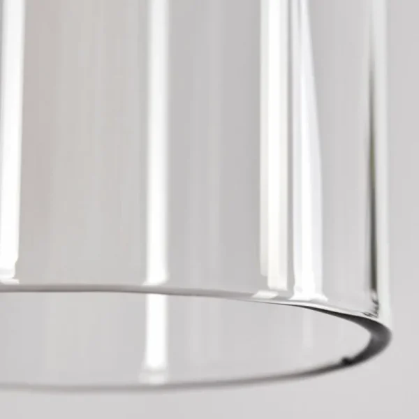 hofstein Suspension Caimitte Clair, Fumé, 5 lumières* Lampes Modernes