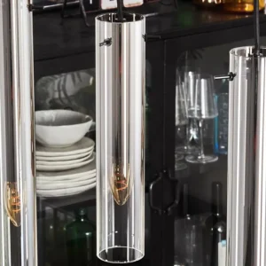 hofstein Suspension Caimitte Clair, Fumé, 3 lumières* Lampes Modernes