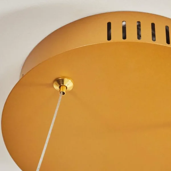 hofstein Suspension Calcium LED Laiton, 1 lumière* Lampes Modernes