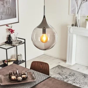 hofstein Suspension Calvisi Chrome, 1 lumière* Lampes Modernes