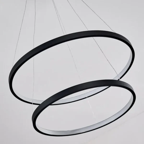 hofstein Suspension Canisteo LED Noir, 2 lumières* Lampes Modernes