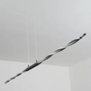 hofstein Suspension Carmacks LED Chrome, 4 lumières* Lampes Modernes