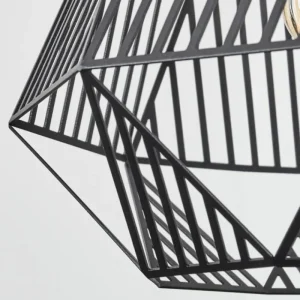 hofstein Suspension Cassils Noir, 1 lumière* Lampes Modernes
