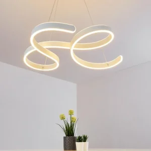 hofstein Suspension Chippewa LED Blanc, 1 lumière* Lampes Modernes