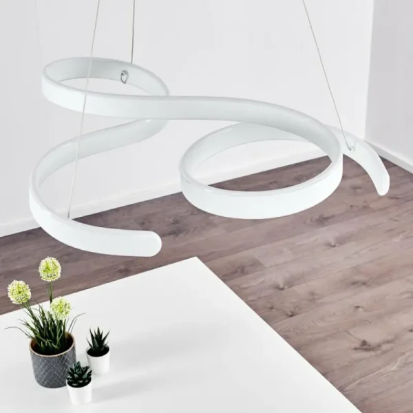 hofstein Suspension Chippewa LED Blanc, 1 lumière* Lampes Modernes