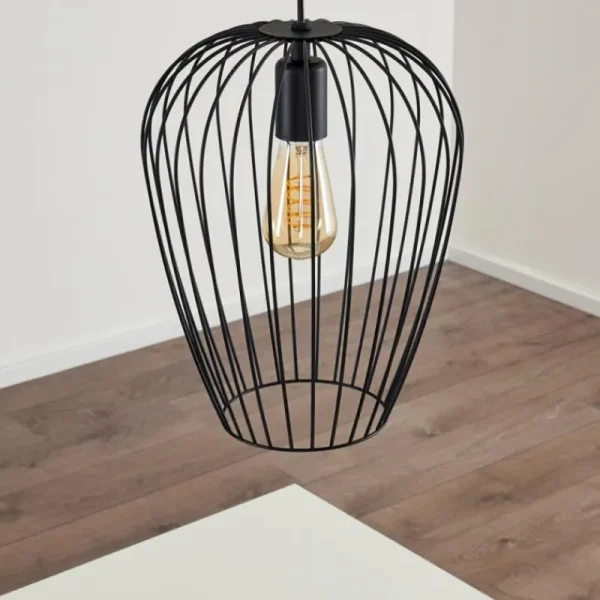 hofstein Suspension Chiuta Noir, 1 lumière* Lampes Modernes