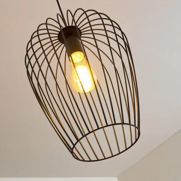 hofstein Suspension Chiuta Noir, 1 lumière* Lampes Modernes