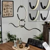 hofstein Suspension Chlak LED Noir, 3 lumières, Télécommandes* Lampes Modernes