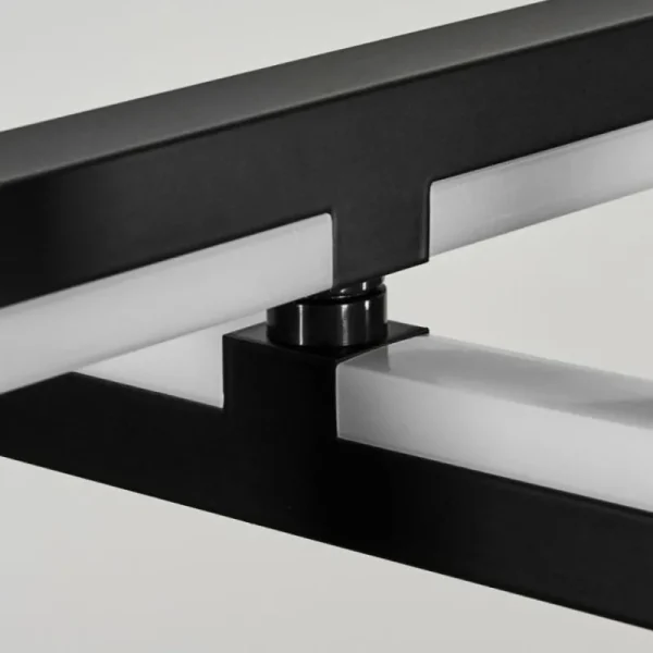 hofstein Suspension Chlak LED Noir, 2 lumières, Télécommandes* Lampes Modernes
