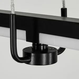 hofstein Suspension Chlak LED Noir, 2 lumières, Télécommandes* Lampes Modernes