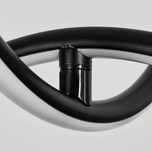 hofstein Suspension Chlak LED Noir, 3 lumières, Télécommandes* Lampes Modernes