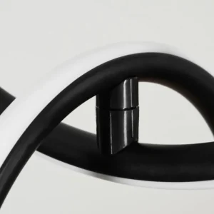 hofstein Suspension Chlak LED Noir, 3 lumières, Télécommandes* Lampes Modernes