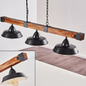 hofstein Suspension Corippo Noir, 3 lumières* Lampes Modernes