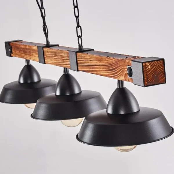 hofstein Suspension Corippo Noir, 3 lumières* Lampes Modernes