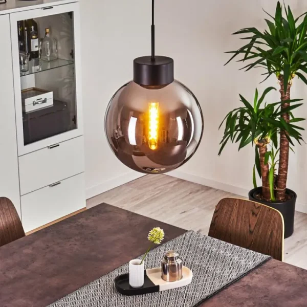 hofstein Suspension Cumuato Noir, 1 lumière* Lampes Modernes