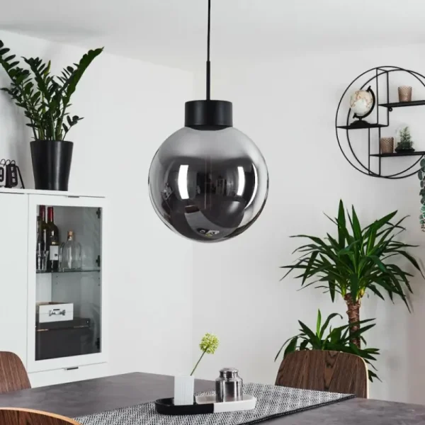 hofstein Suspension Cumuato Noir, 1 lumière* Lampes Modernes