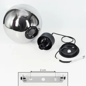 hofstein Suspension Cumuato Noir, 1 lumière* Lampes Modernes