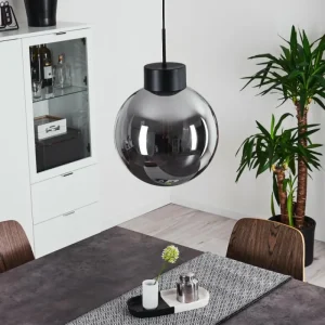 hofstein Suspension Cumuato Noir, 1 lumière* Lampes Modernes