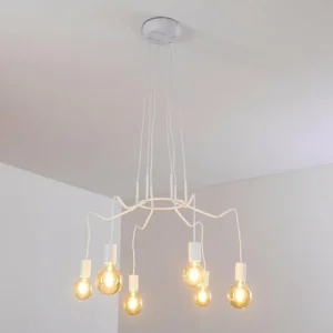 hofstein Suspension Cuyama Blanc, 6 lumières* Lampes Modernes