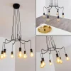 hofstein Suspension Cuyama Noir, 6 lumières* Lampes Modernes