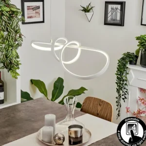 hofstein Suspension Dauntey LED Blanc, 1 lumière* Lampes Modernes