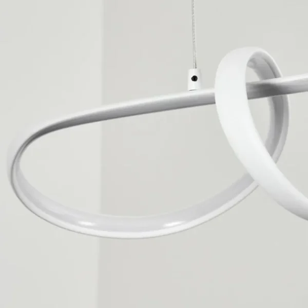 hofstein Suspension Dauntey LED Blanc, 1 lumière* Lampes Modernes