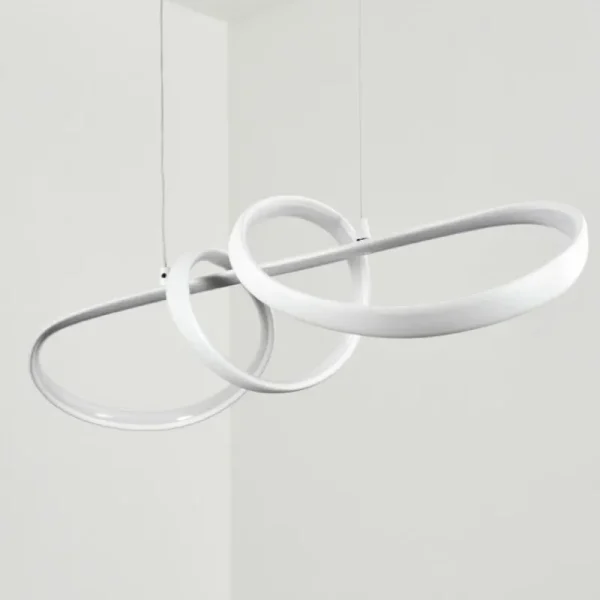 hofstein Suspension Dauntey LED Blanc, 1 lumière* Lampes Modernes