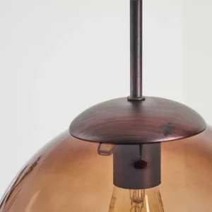 hofstein Suspension Degevos Brun, 1 lumière* Lampes Modernes