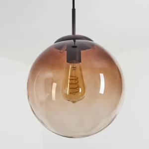hofstein Suspension Degevos Brun, 1 lumière* Lampes Modernes
