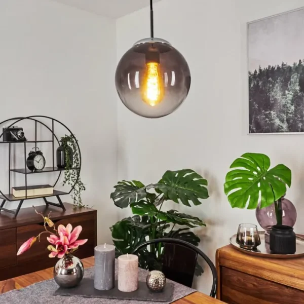 hofstein Suspension Degevos Chrome, 1 lumière* Lampes Modernes