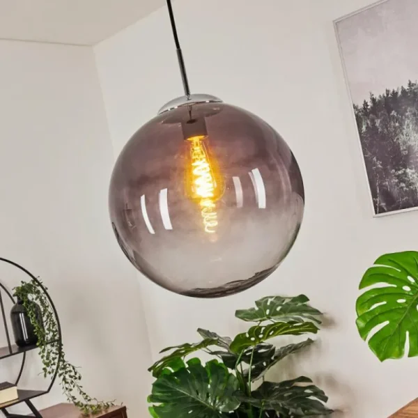 hofstein Suspension Degevos Chrome, 1 lumière* Lampes Modernes