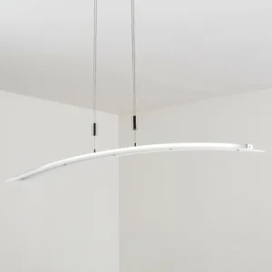 hofstein Suspension Delaware LED Argenté, 1 lumière* Lampes Modernes