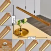 hofstein Suspension Deshka LED Argenté, 1 lumière* Lampes Modernes