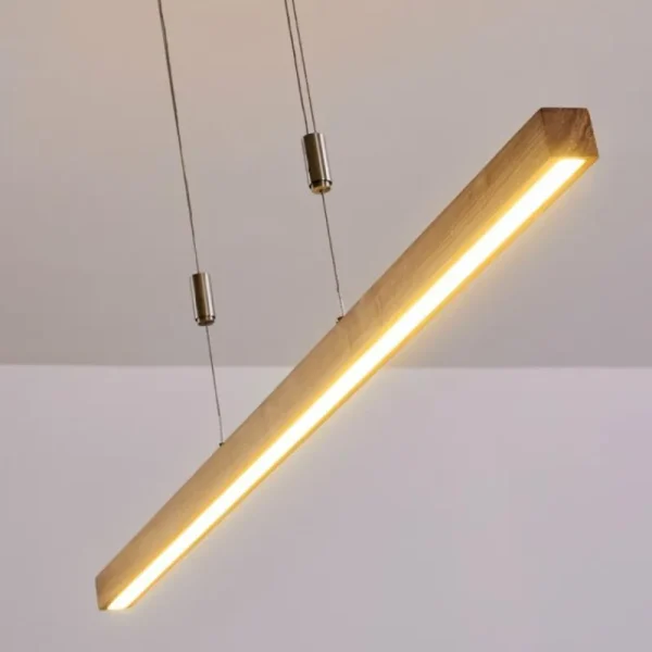 hofstein Suspension Deshka LED Argenté, 1 lumière* Lampes Modernes