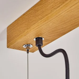 hofstein Suspension Disentis LED Écru, 1 lumière* Lampes Modernes