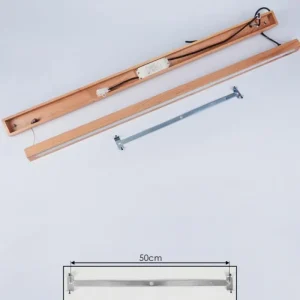 hofstein Suspension Disentis LED Écru, 1 lumière* Lampes Modernes