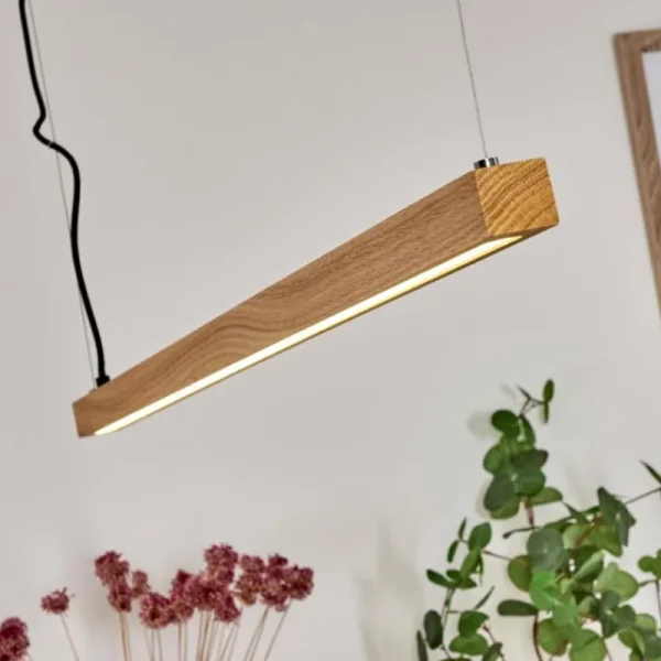 hofstein Suspension Disentis LED Écru, 1 lumière* Lampes Modernes